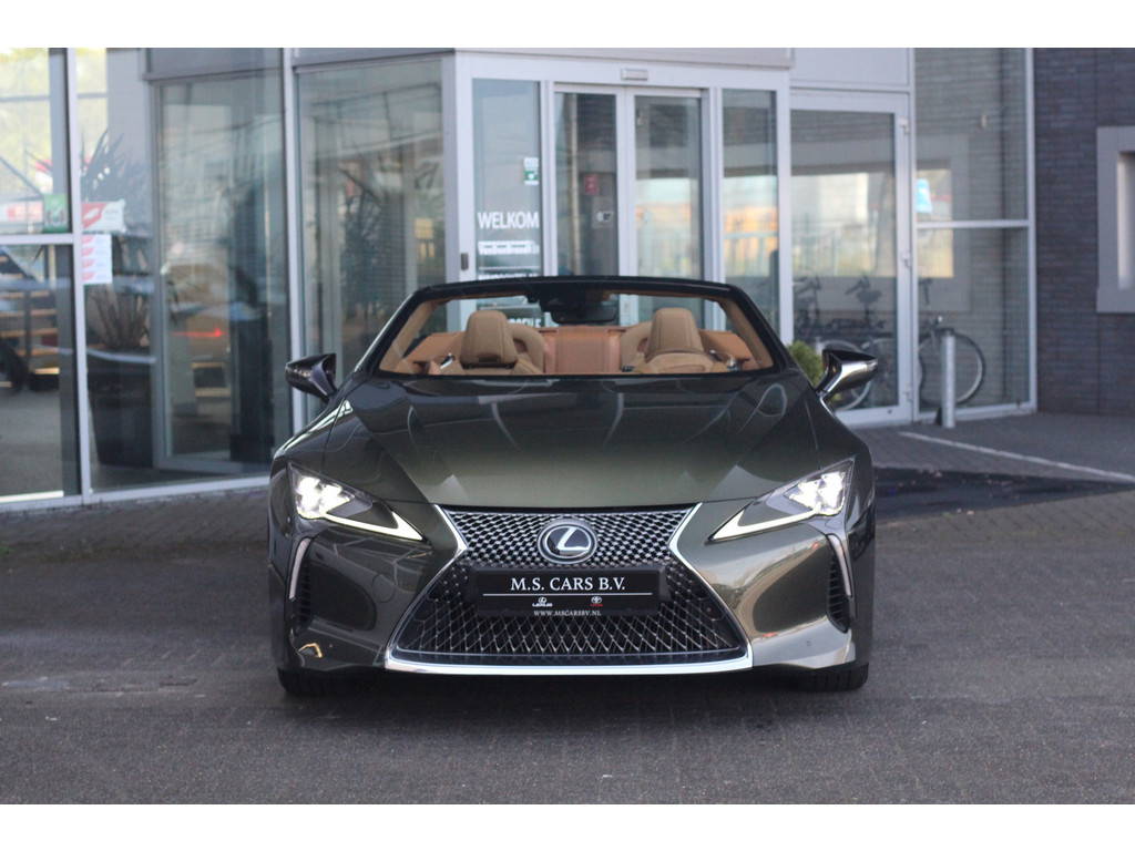 Lexus LC Cabrio 500 Convertible Carbon I Mark Lev. I Touring Pack I Khaki Green 40427630-2.jpg | M.S. Cars B.V.