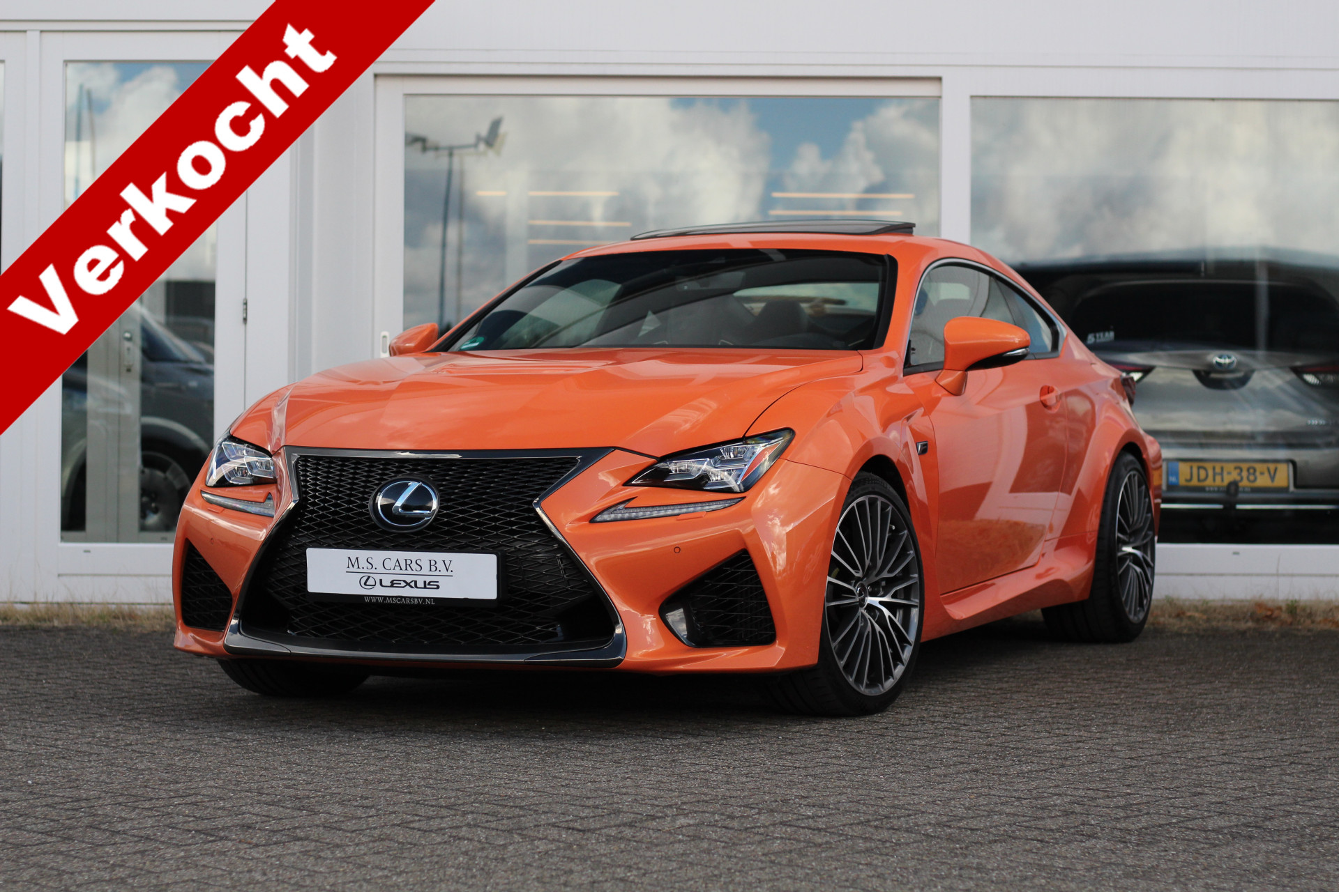 Lexus RC F 5.0 V8 Luxury Edition I Sportuitlaat I Uniek! Orange Metallic I Open dak I Mark Lev. 45993478-0.jpg | M.S. Cars B.V.