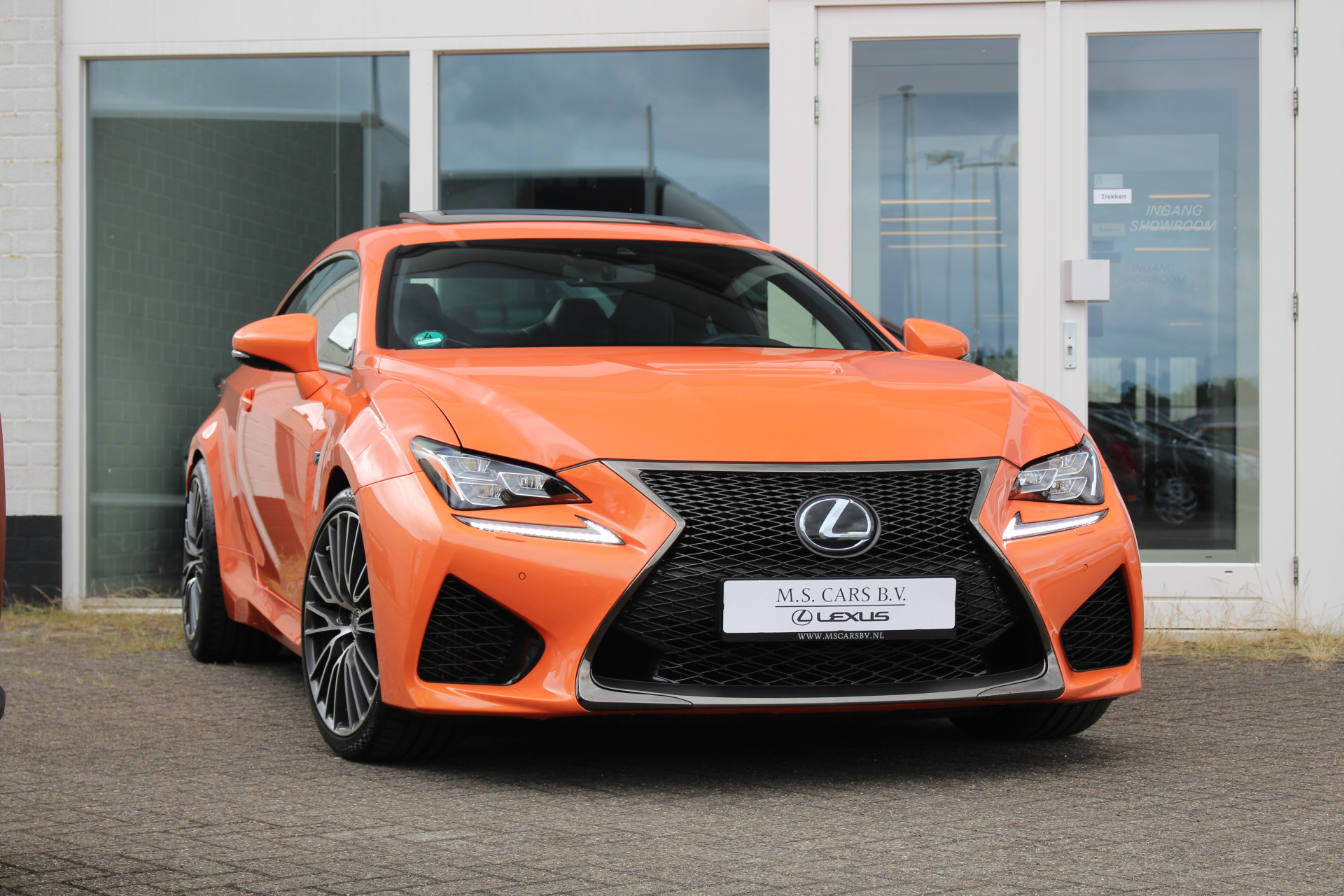 Lexus RC F 5.0 V8 Luxury Edition I Sportuitlaat I Uniek! Orange Metallic I Open dak I Mark Lev. 45993478-2.jpg | M.S. Cars B.V.