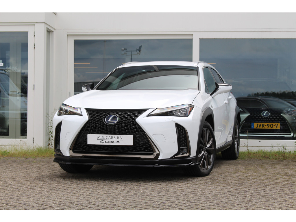 Lexus UX 250h Hybride AWD F-Sport Premium I Wit Metallic I Mark Lev. I Head up I 360-camera I Applecarplay 47970104-0.jpg | M.S. Cars B.V.